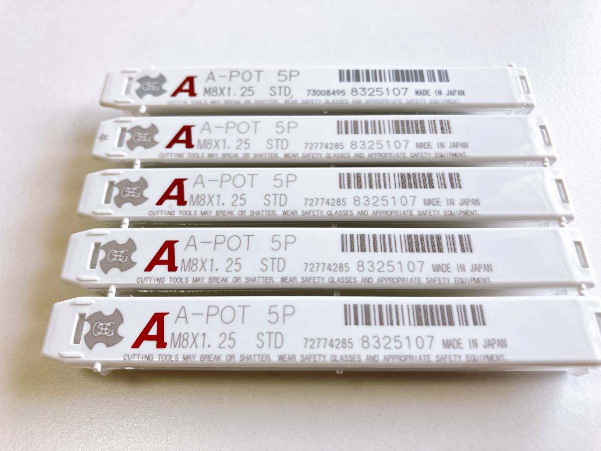 数量限定，お買い得 2点以上の同時購入 OSG ポイントタップ A-POT M8X1.25 5本(消耗品)｜売買されたオークション情報、yahooの商品情報をアーカイブ公開 - オークファン 鉄工用