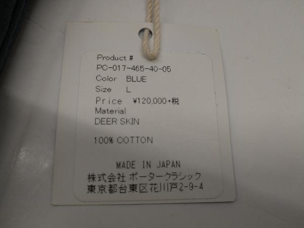 PORTER CLASSIC ポータークラシック DEER SKIN LEATHER PANTS メンズ