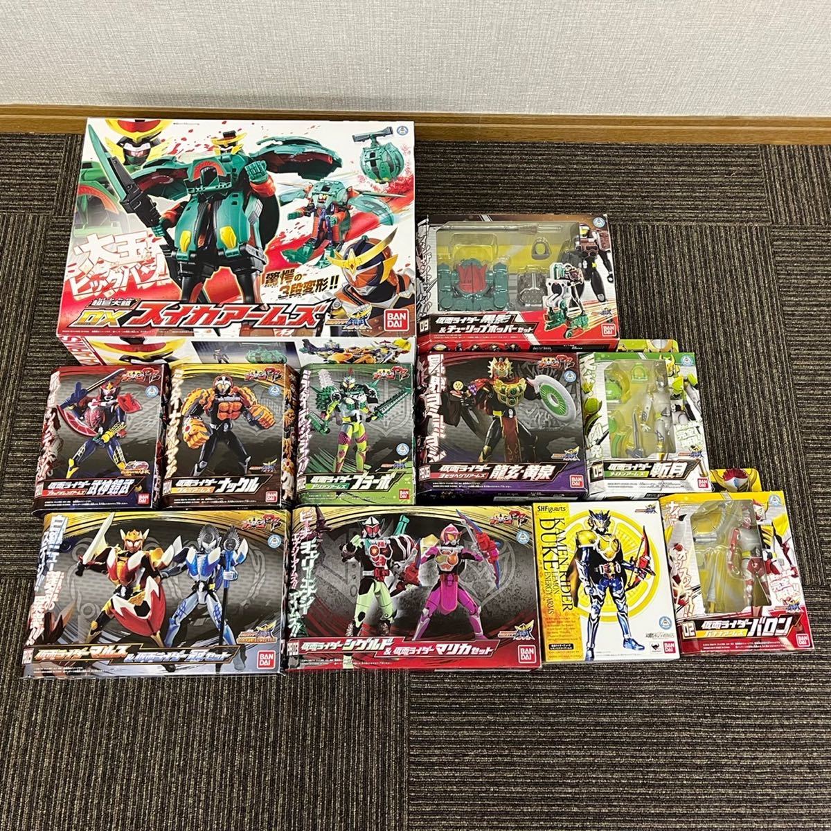 仮面ライダー ガイム 鎧武　おもちゃ フィギュア 人形 まとめ　セット 522082201