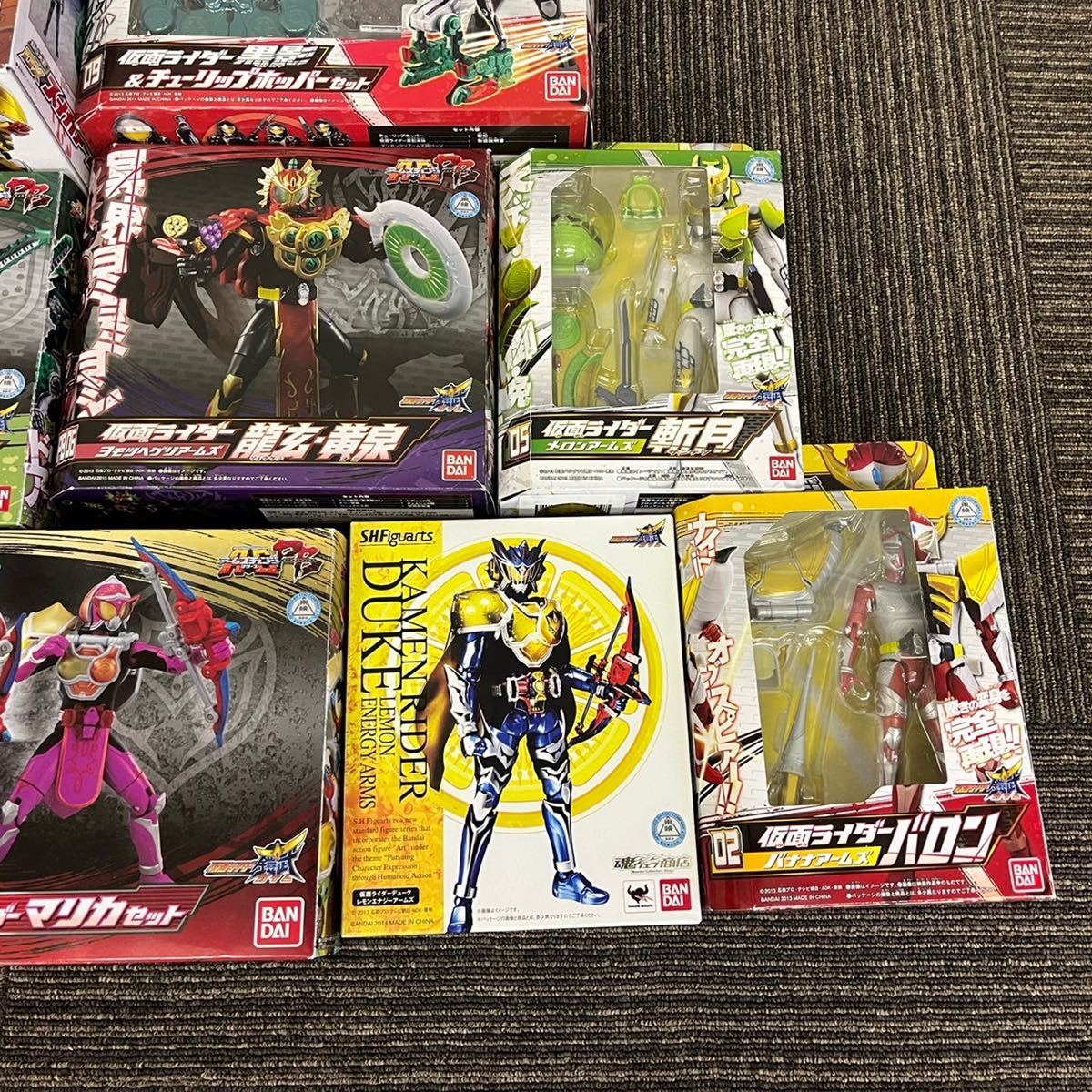仮面ライダー ガイム 鎧武　おもちゃ フィギュア 人形 まとめ　セット 522082201