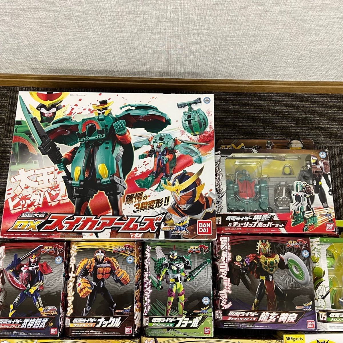 仮面ライダー ガイム 鎧武　おもちゃ フィギュア 人形 まとめ　セット 522082201