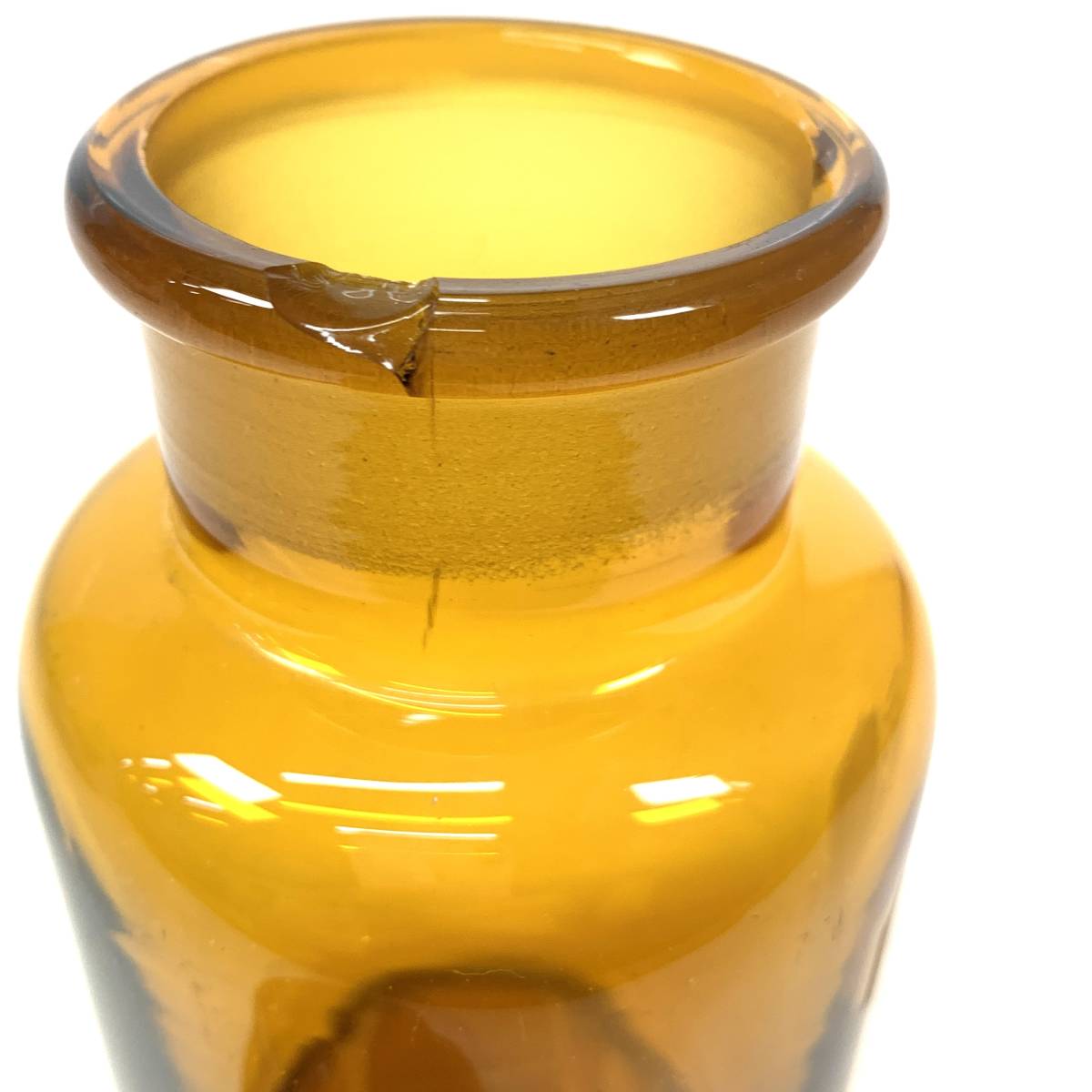 N 遮光ガラス 古い ガラス瓶 薬瓶 蓋付き 保存瓶 茶瓶 250 FG 薬瓶 