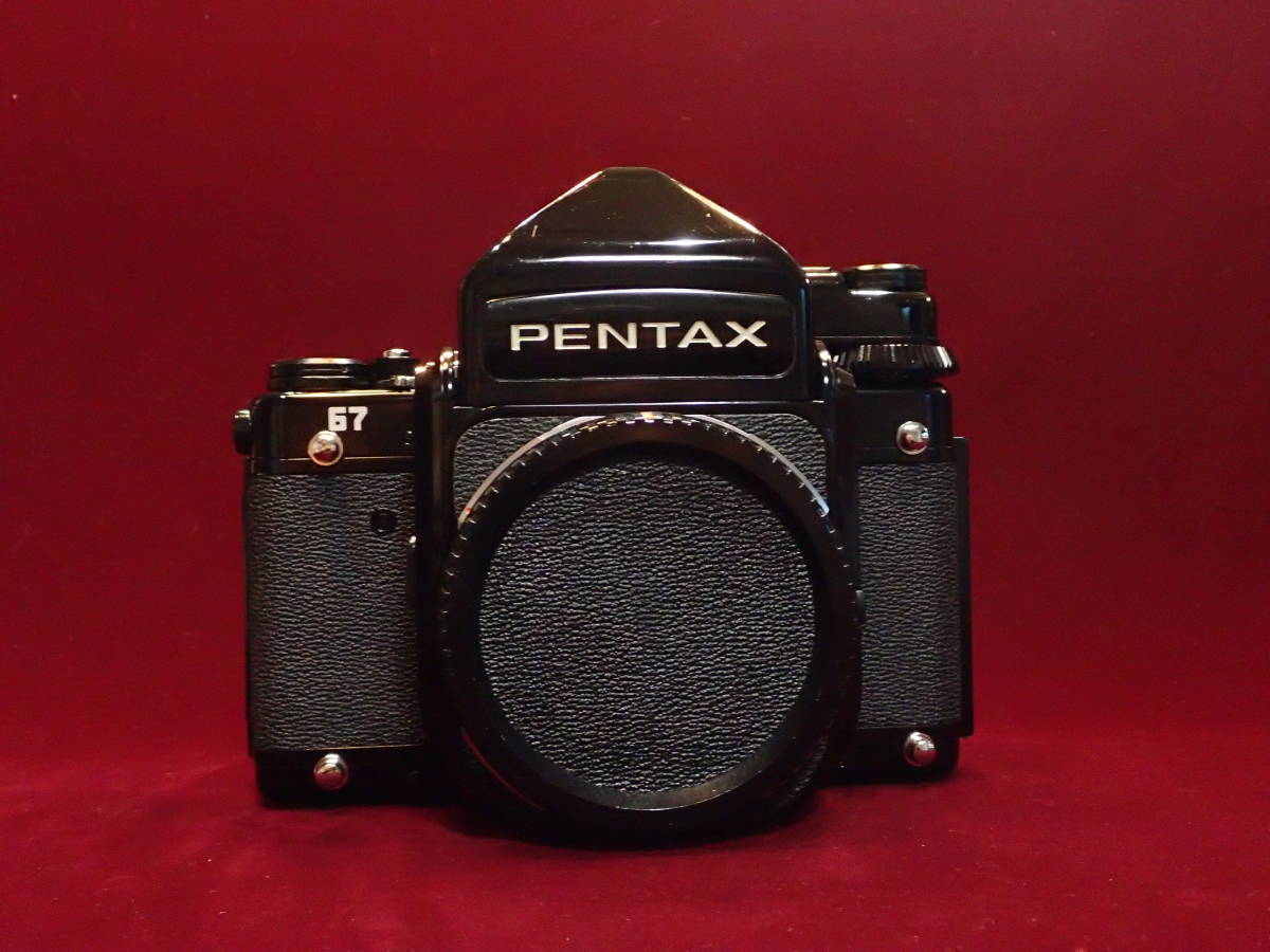 美品 ☆ アサヒ ペンタックス ASAHI PENTAX 67 ☆ 防湿庫保管 動作確認