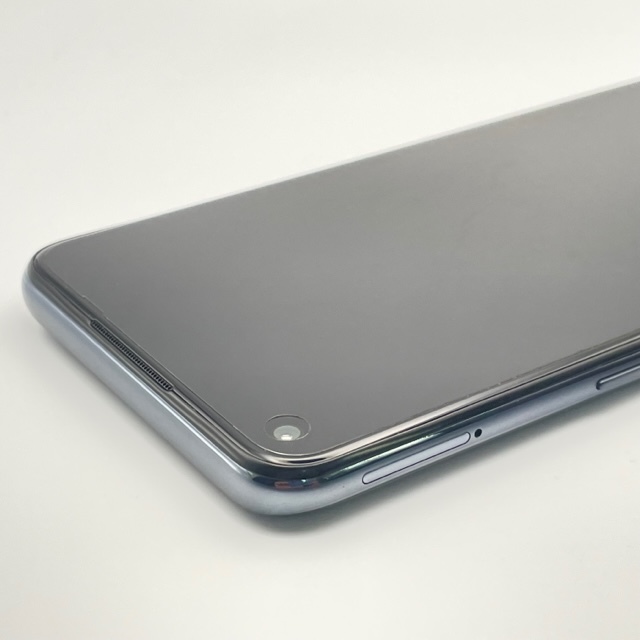 中古品 OPPO A54 5G OPG02 シルバーブラック au SIMロックなし(Android