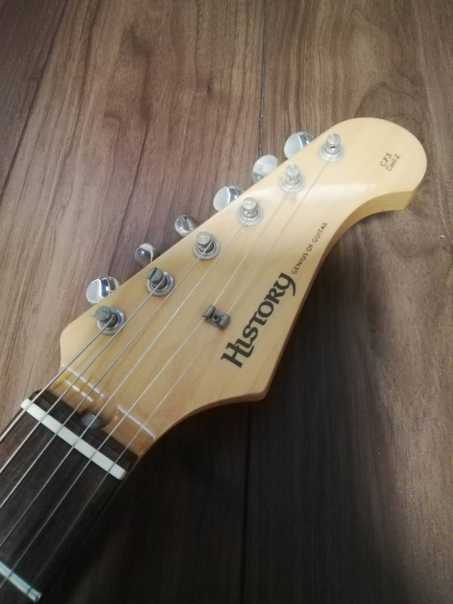 HISTORY エレキギター VWH 日本製 Wood Heritage SH-SV⁄R @ ストラト