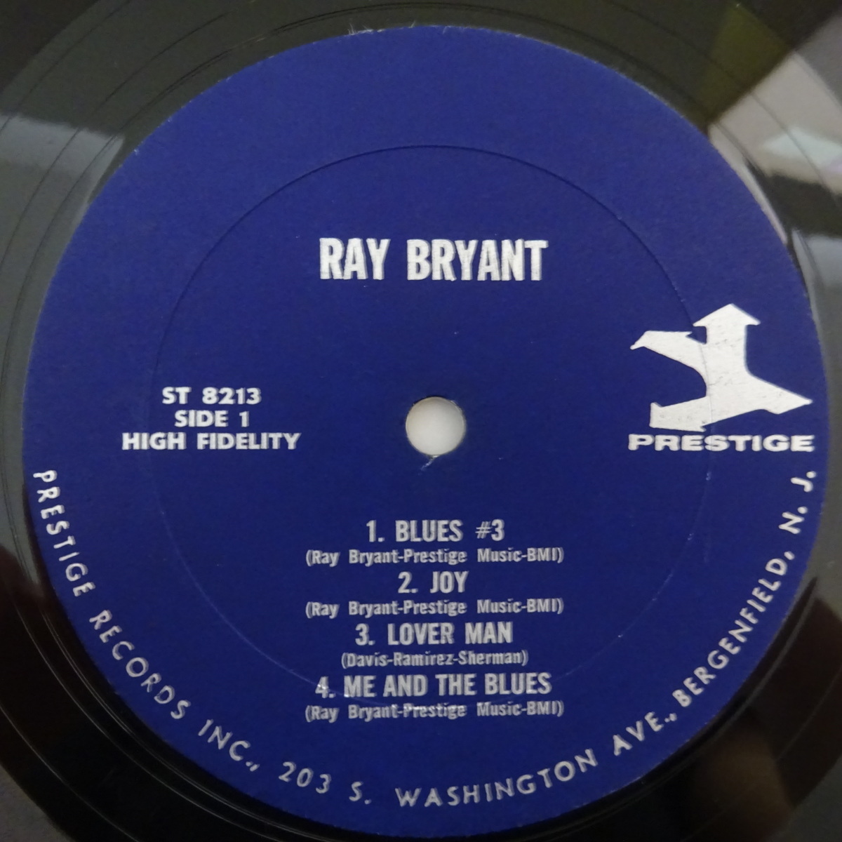 14005634;US盤&frasl;PRESTIGE&frasl;右紺ラベル&frasl;MONO&frasl;RVG刻印Ray Bryant