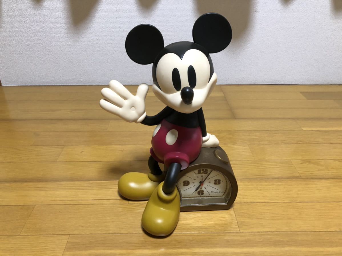 DISNEYディズニー目覚まし時計 ミッキーマウスセイコークロック　FD444A SEIKO ディズニータイム 目覚まし時計 ミッキーマウス FD444A メロディ