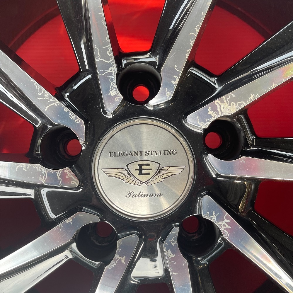 17インチ ○プラチナム スタイリング 7.5J +45 PCD エレガント by 