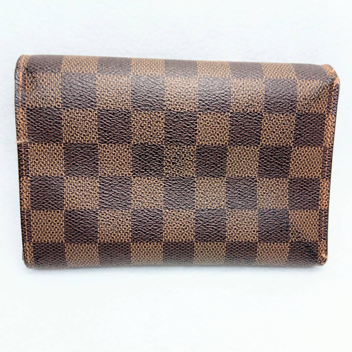 ダミエ エテュイパピエ ルイヴィトン LOUIS VUITTON 三つ折り財布