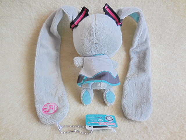 汎用うさぎ 初音ミク ぬいぐるみ マスコット チャックスGP タイトー