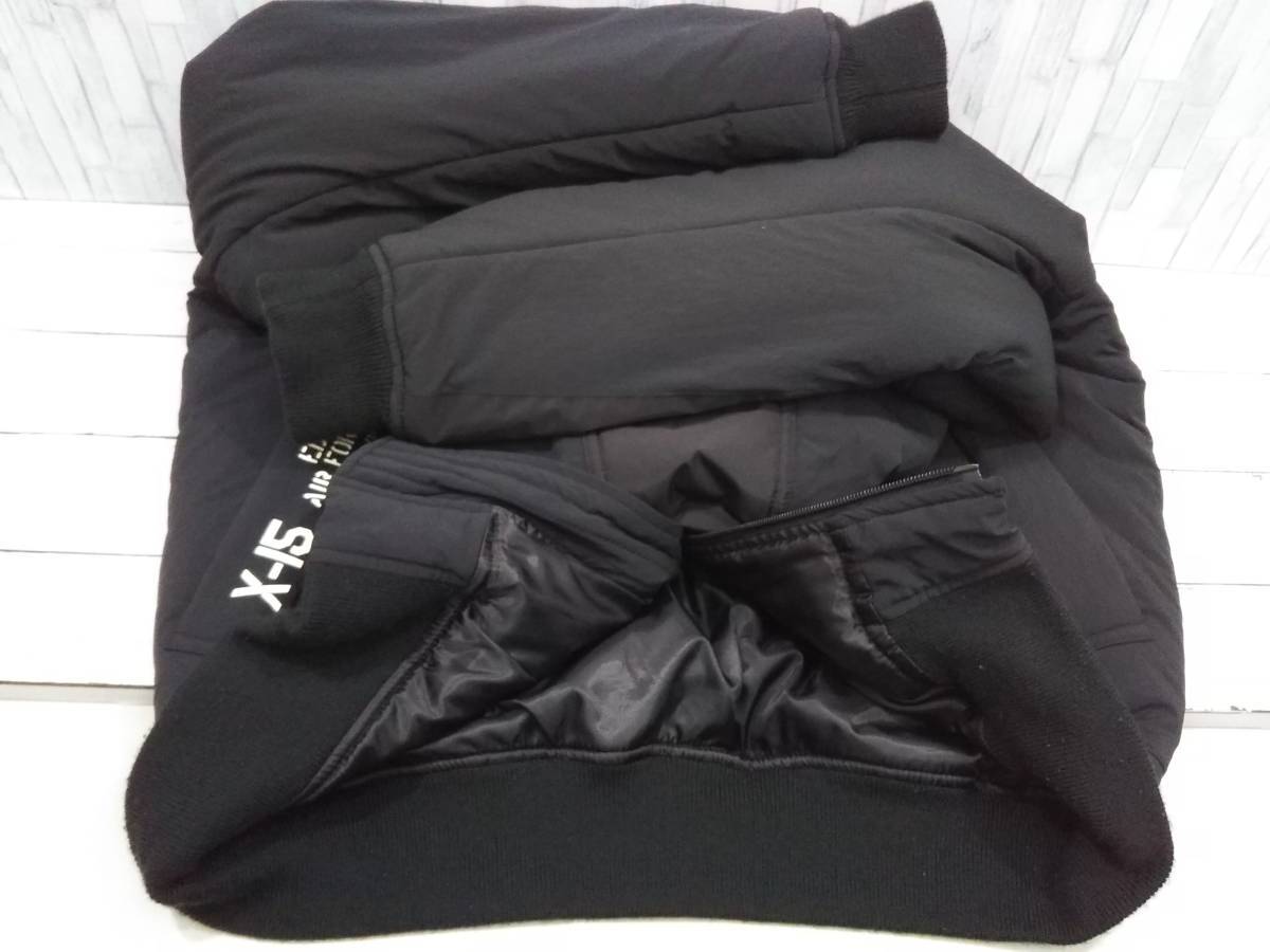 AVIREX アヴィレックス MIX FABRIC BOMBER JACKET ミックス 