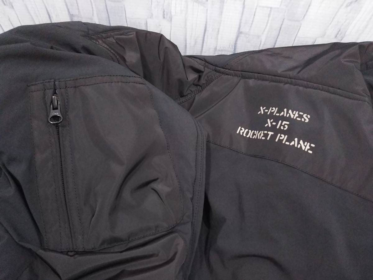 AVIREX アヴィレックス MIX FABRIC BOMBER JACKET ミックス 