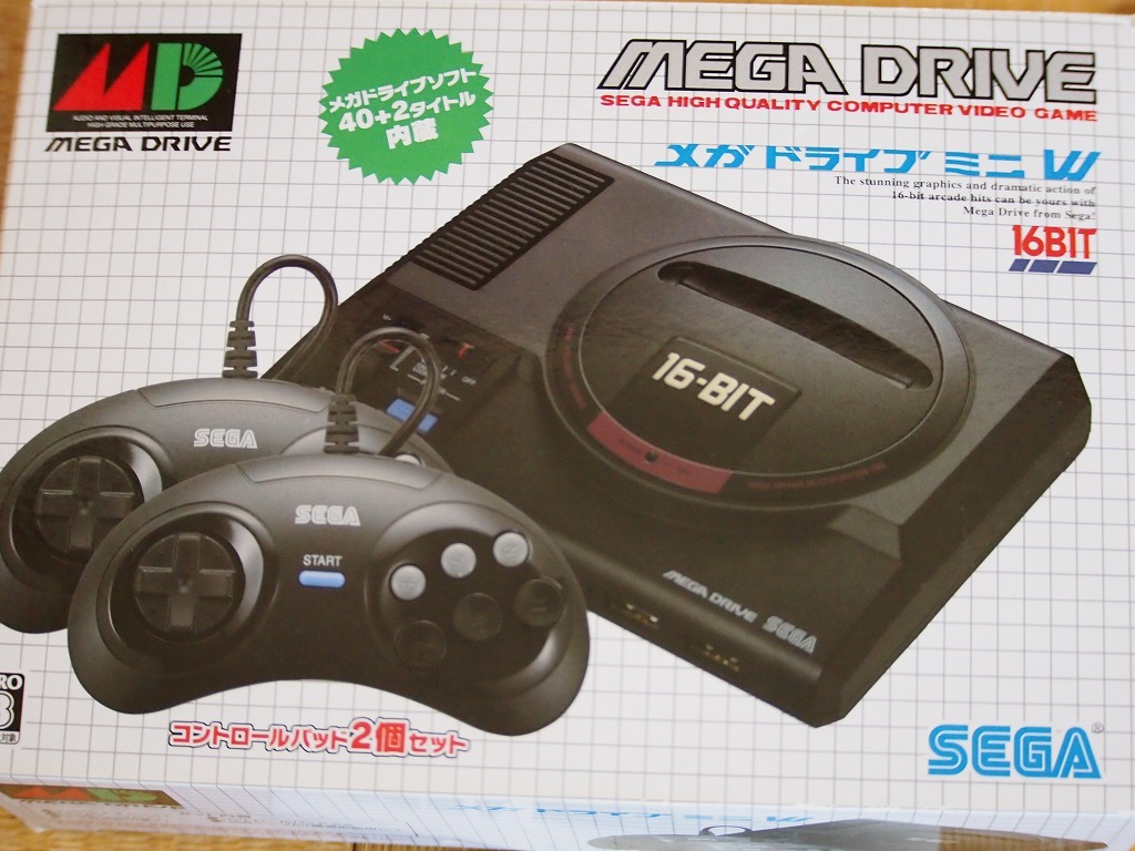 【高品質，爆買い】 メガドライブミニW SEGA(本体、アクセサリー)｜売買されたオークション情報、yahooの商品情報をアーカイブ公開 - オークファン メガドライブ