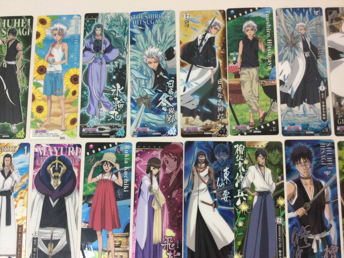 ☆ BLEACH クリアしおり プラスチックカード まとめ セット ブリーチ