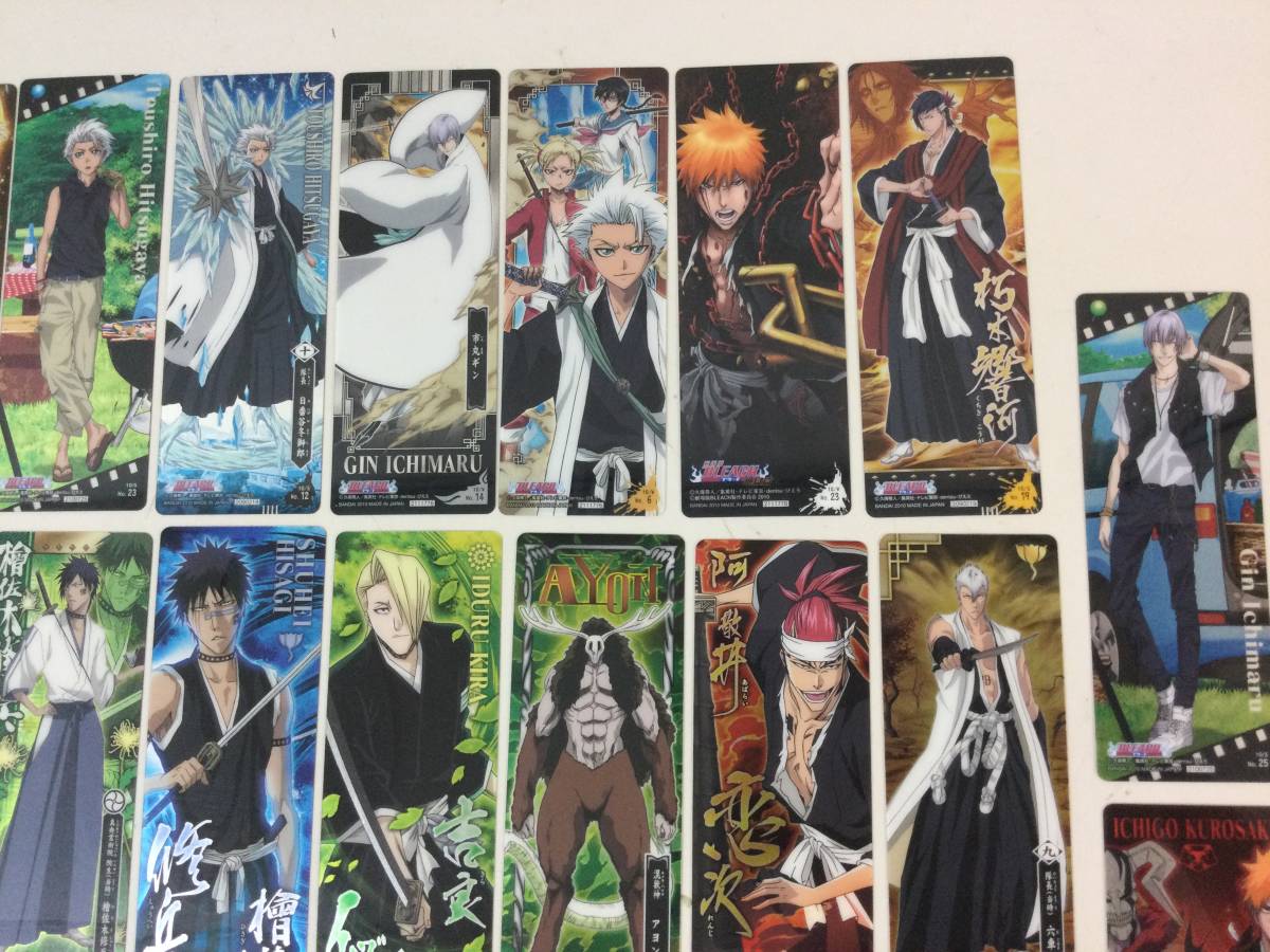 ☆ BLEACH クリアしおり プラスチックカード まとめ セット ブリーチ