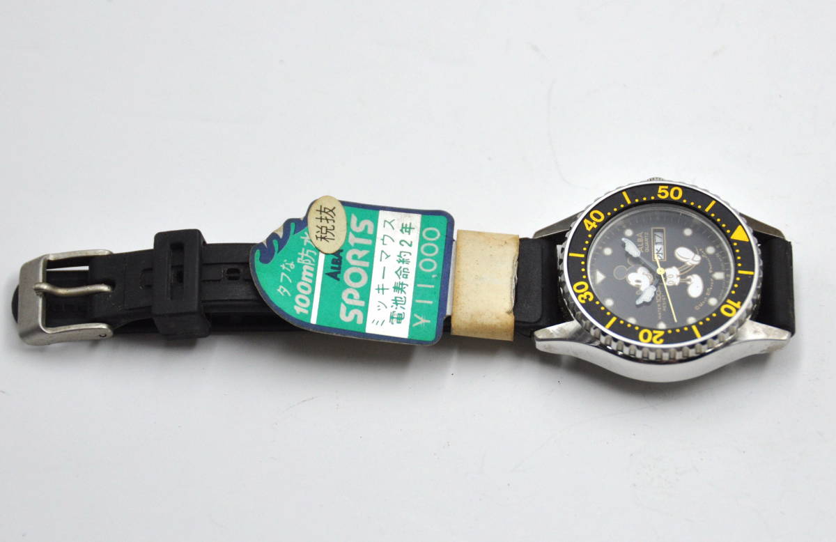 ALBA SEIKO アルバ デッドストック ヴィンテージ ミッキーマウス 