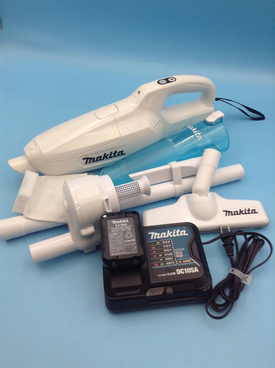 【限定SALE，爆買い】 H2404 Makita マキタ 充電式クリーナー 掃除機 コードレスクリーナー CL107FD 充電器/DC10SA バッテリー/BL1015(コードレスタイプ)｜売買されたオークション情報、yahooの商品情報をアーカイブ公開 - コードレスタイプ