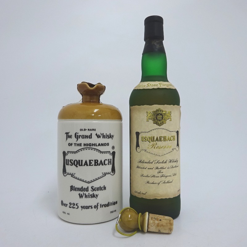 【2本セット】ウシュクベ　リザーブ　カスクプルーフ　終売品 飲料・酒 【2本セット】ウシュクベ リザーブ カスクプルーフ 終売品