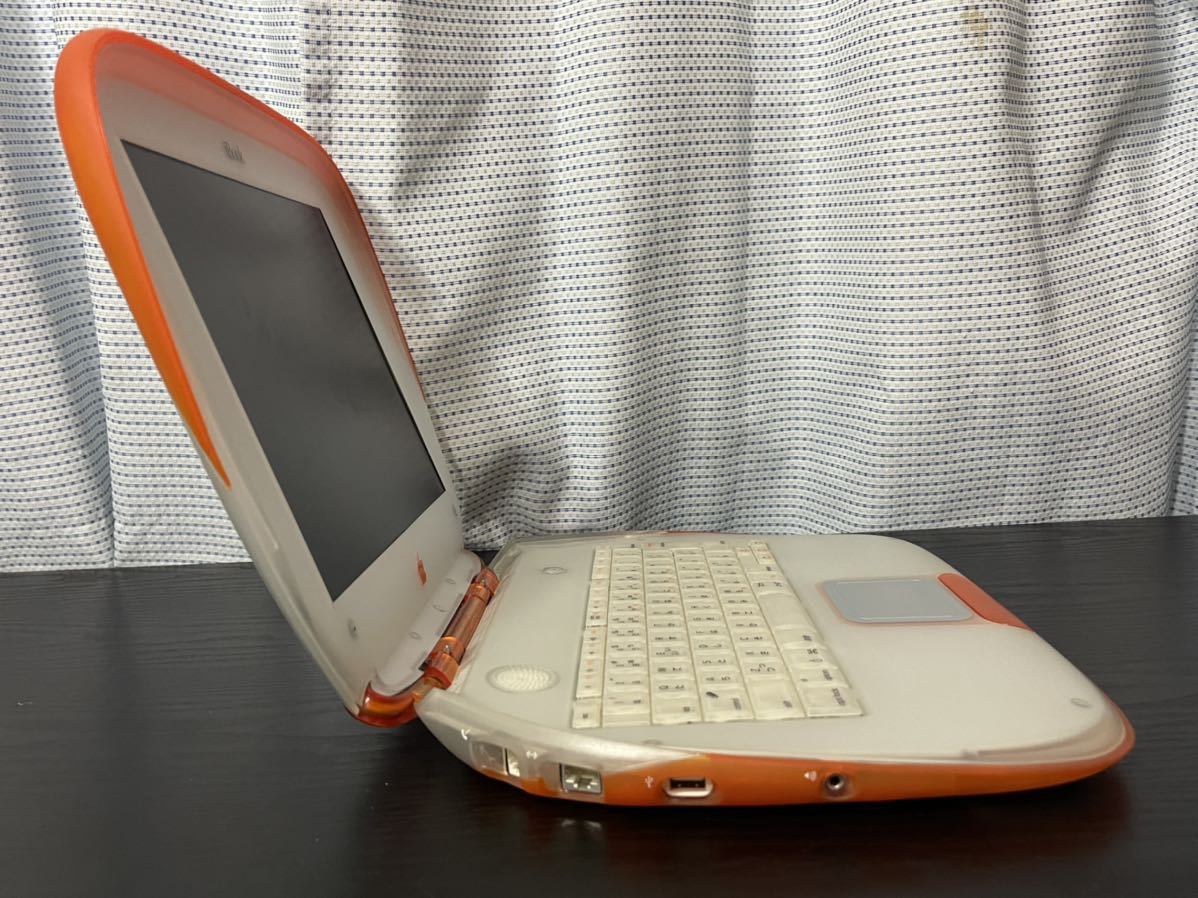 ジャンク/Apple/アップル/iBook G3 クラムシェル/タンジェリン/300MHz