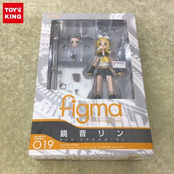 マックスファクトリー　figma 019 鏡音リン　未開封 1円～ 未開封 figma 019 鏡音リン figma - 未開封 鏡音リン(かがみ