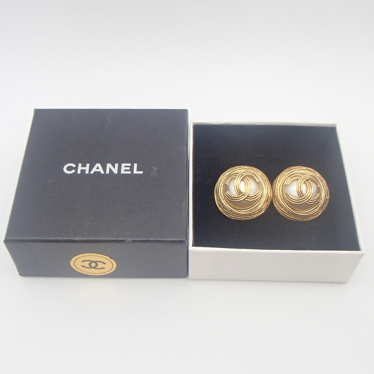 94A イヤリング ココマーク シャネル ヴィンテージ CHANEL (管QR54 X20 