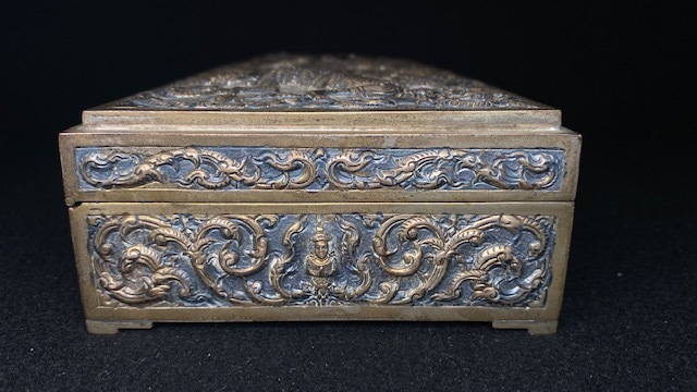 60s SIAM STERLING シャム スターリングシルバー 銀製 小物入れ 小箱 