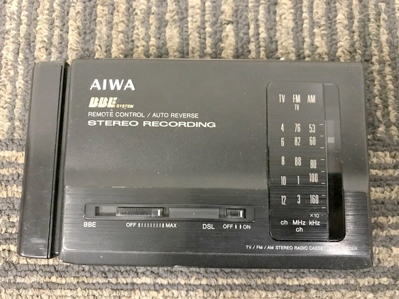 AIWA HS-JL50 カセットプレイヤー 本体のみ（ジャンク）レア AIWA HS