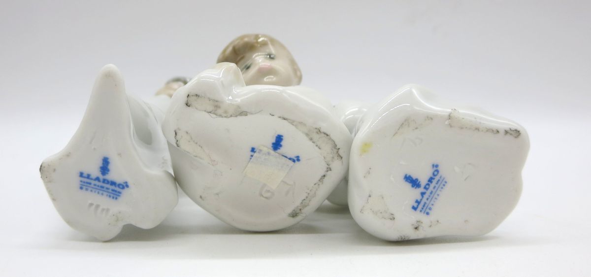 コウヨウです。リヤドロ2点 フィギュリン LLADRO Yahoo!オークション 1000円スタート - リヤドロ