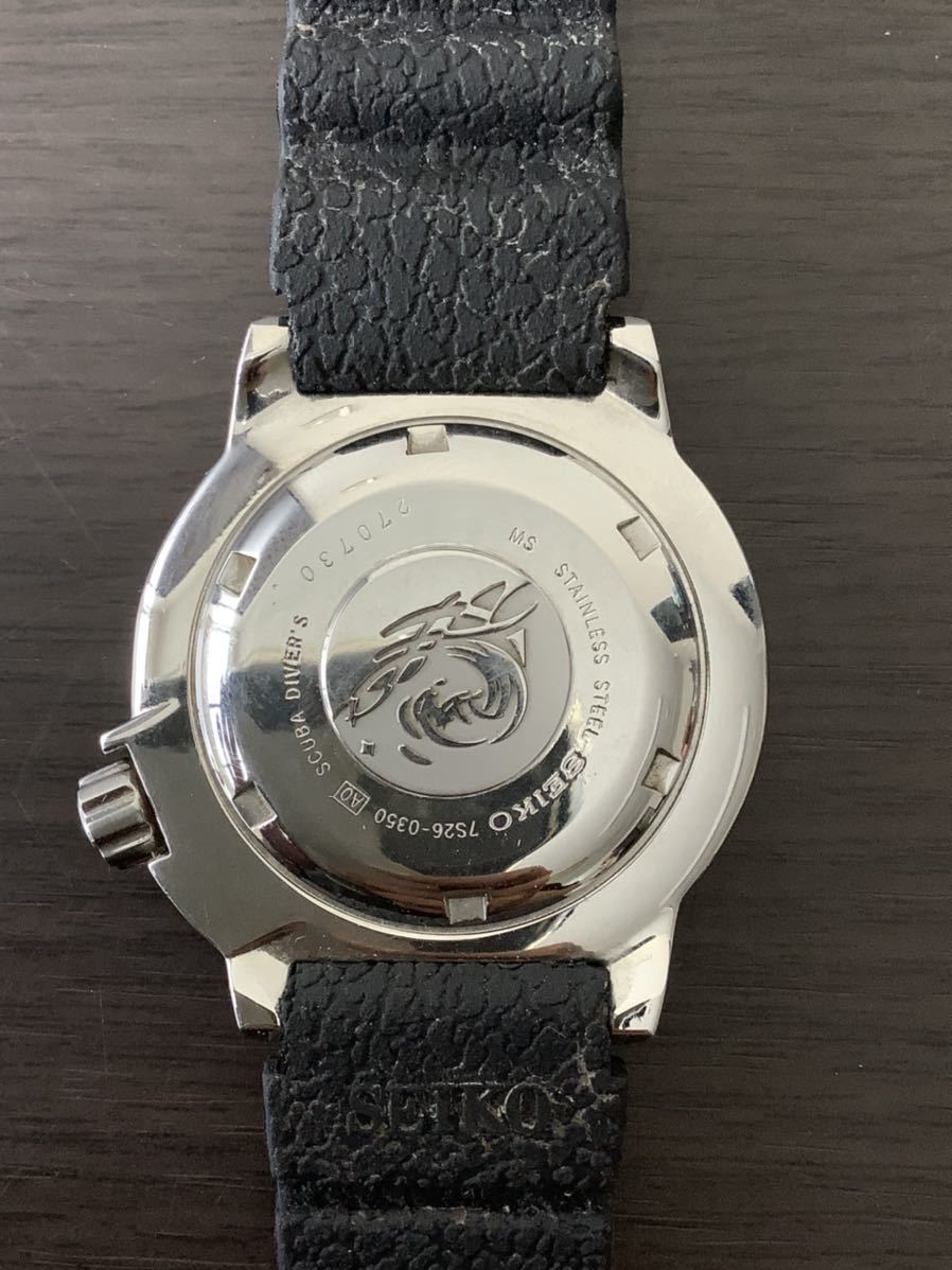 激レア SEIKO セイコー ブラックモンスター スキューバ ダイバー200M