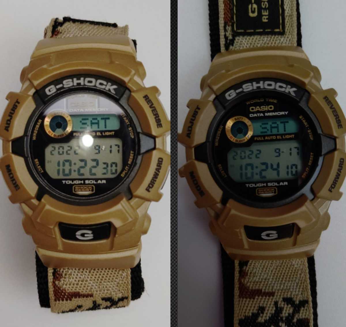 CASIO G-SHOCK G-2300DM-9JF タフソーラー カーキ 迷彩 デジタル 