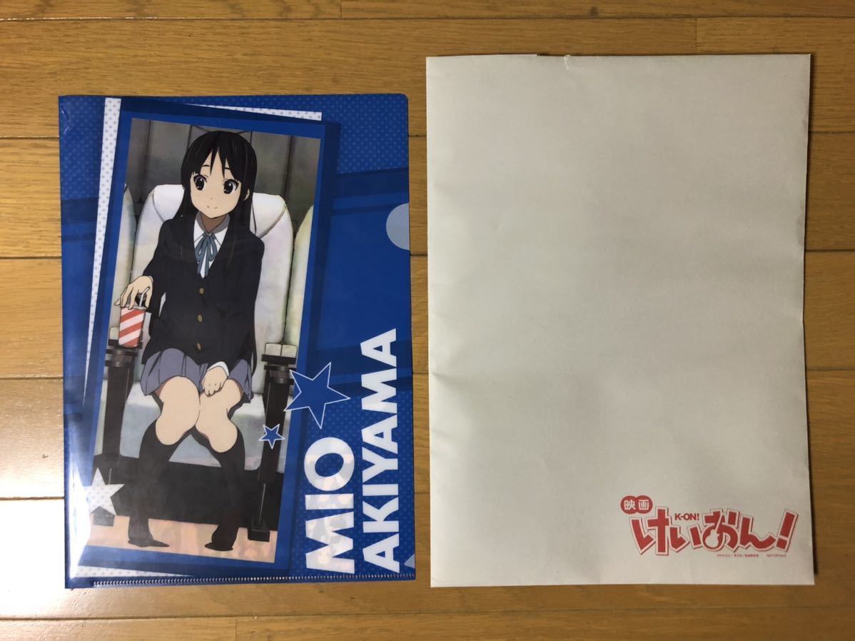 けいおん！ グッズまとめ売り 映画限定クリアファイル ステッカー