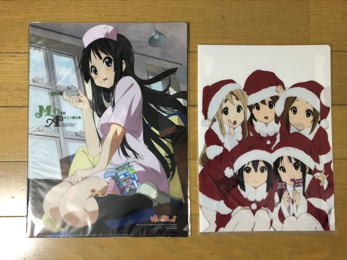 けいおん！ グッズまとめ売り 映画限定クリアファイル ステッカー
