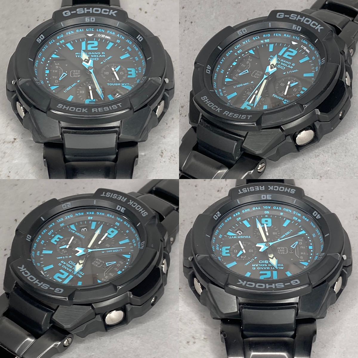 極美品G-SHOCK GW-3000BD-1AJF グラビティマスター スカイコックピット 