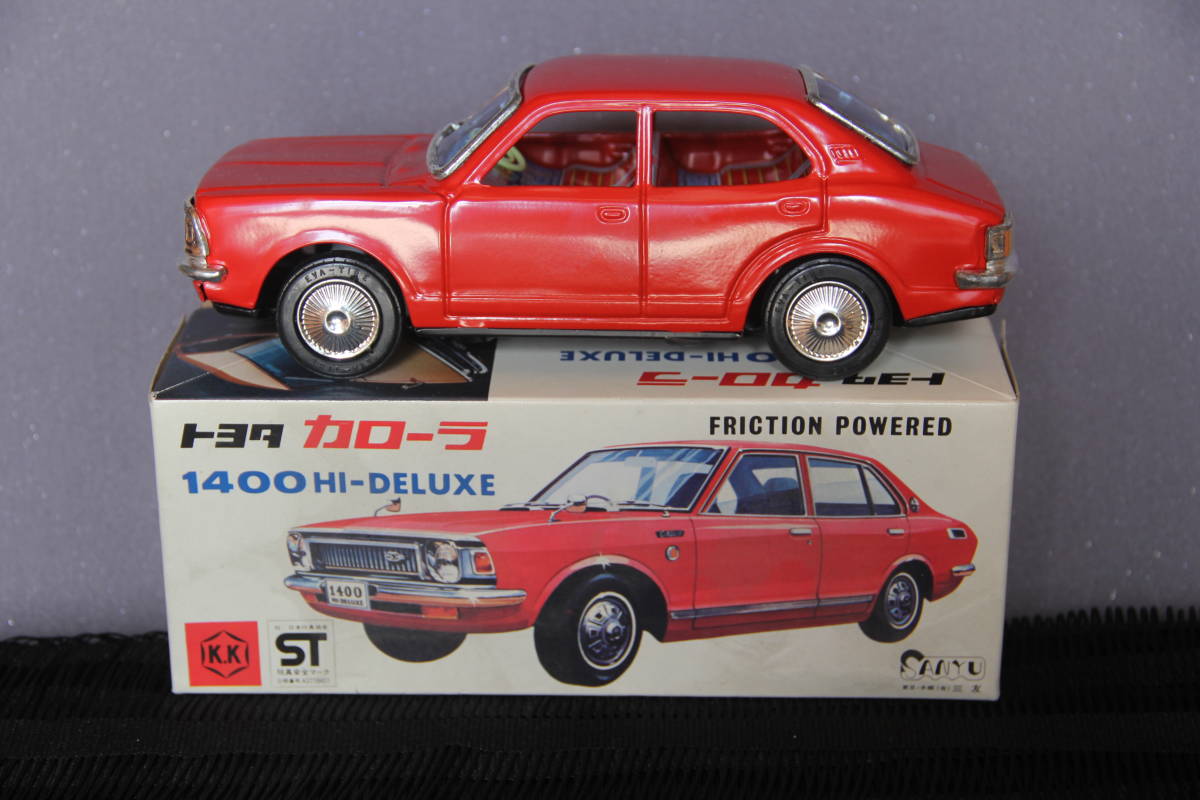 ☆三友 ブリキ 自動車 「トヨタ カローラ 1400 ハイデラックス 