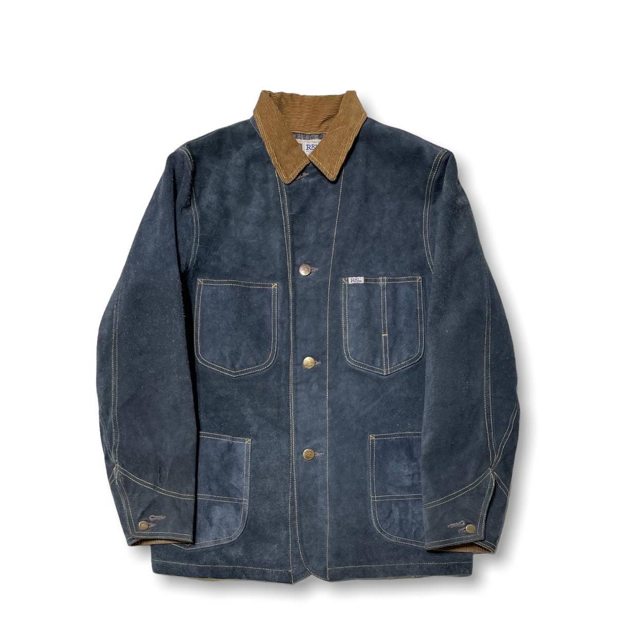 RRL RALPH LAUREN Suede Chore Jacket ダブルアールエル ラルフ 