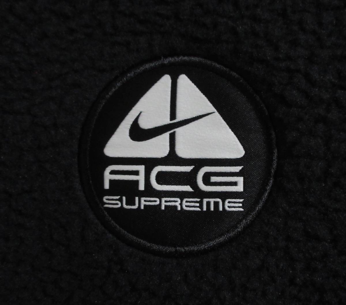 国内正規品 Supreme 22FW Nike ACG Fleece Pullover Black Lサイズ 