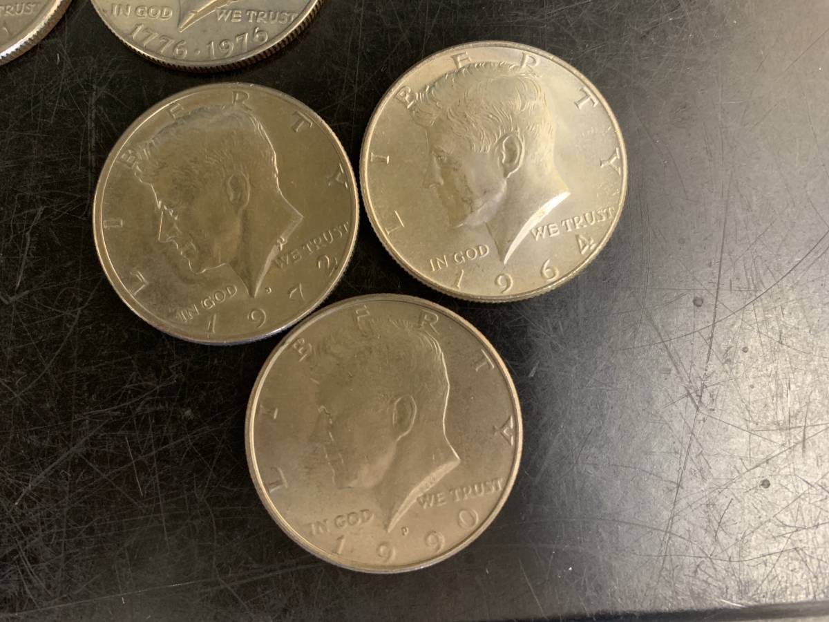 ☆アメリカ リバティコイン ハーフダラー 50セント 硬貨 まとめて15枚