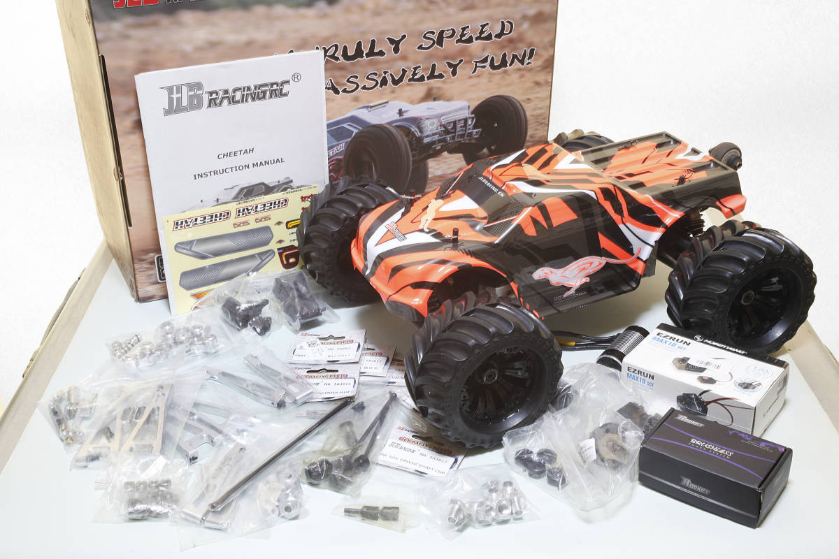 【人気，正規品】 1/10 RC JLBレーシング11101 モンスタートラック アップグレードパーツ+ホビーウイングESC EZRUN MAX10+3670+2500KV+2150KVモーター(その他)｜売買されたオークション情報、yahooの商品情報をアーカイブ公 その他