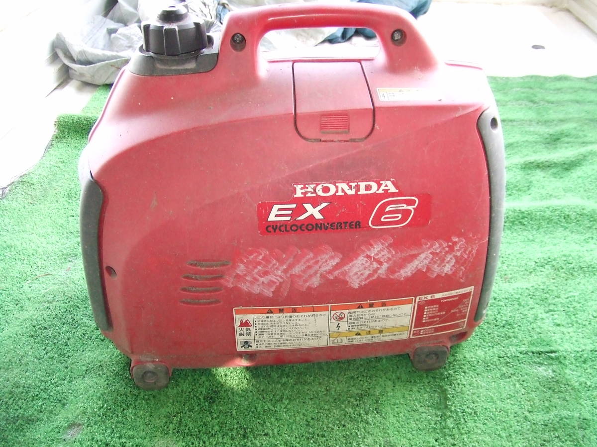 HONDA ホンダ 発電機 EX6 サイクロインバーター 50/60Hz周波数切り替え 