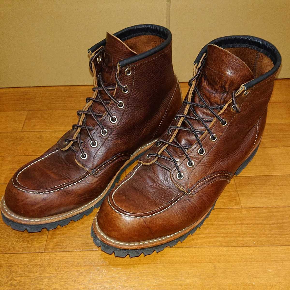 RED WING レッドウィング 8146 12D USA製 美品 0 RED ラフネック – Toe 通販