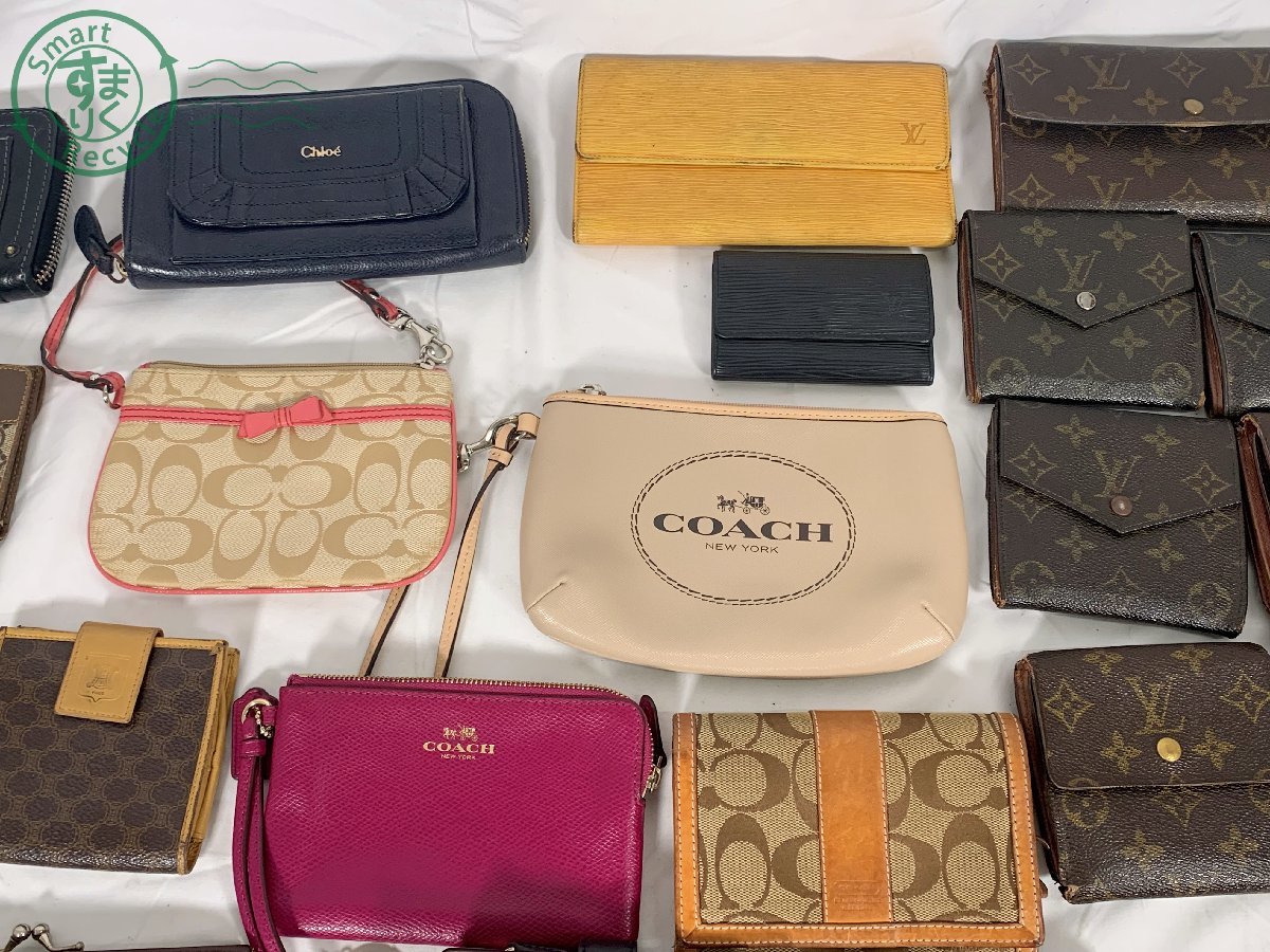 09212220　〇 1円～ ブランド まとめ 財布 ポーチ 等 46点 Louis Vuitton グッチ プラダ CELINE フェンディ カルティエ クロエ 中古 大量 1円 1円スタート ブランド小物類50点まとめ売り Yahoo!オークション ポール・スミス冬ボーナスで買うべき「ブランド財布」BEST30