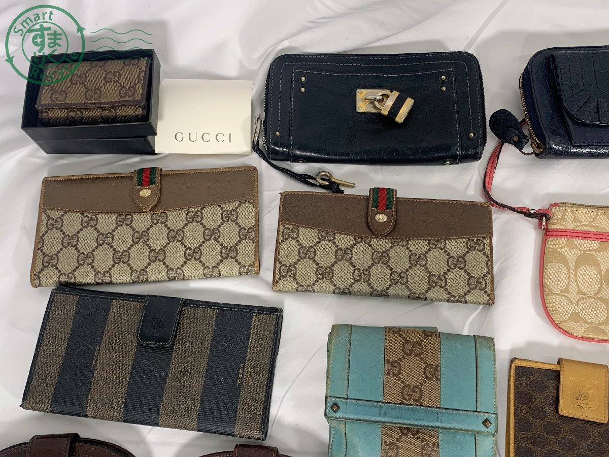 09212220　〇 1円～ ブランド まとめ 財布 ポーチ 等 46点 Louis Vuitton グッチ プラダ CELINE フェンディ カルティエ クロエ 中古 大量 1円 1円スタート ブランド小物類50点まとめ売り Yahoo!オークション ポール・スミス冬ボーナスで買うべき「ブランド財布」BEST30