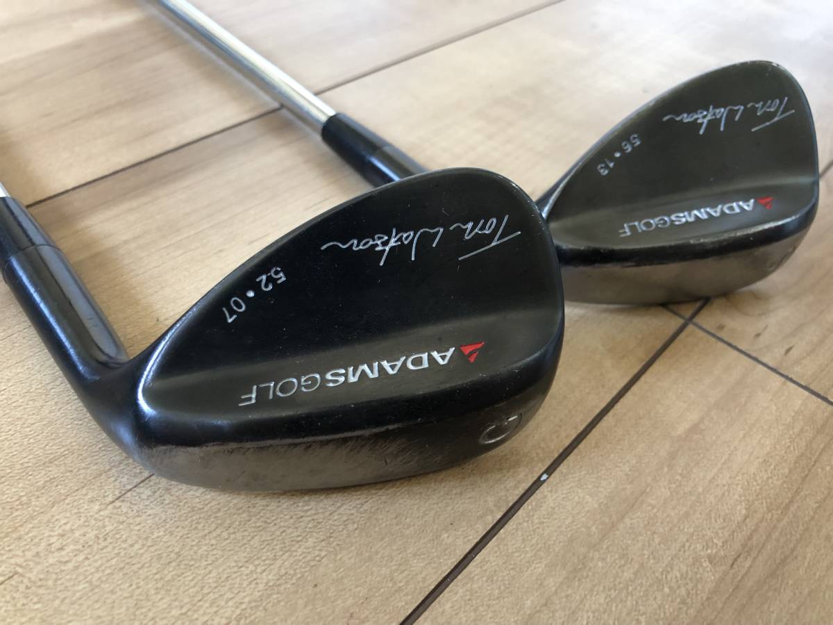 最安値，正規品 トムワトソン アダムス GW SW 52&deg; 56&deg; 2本セット 純正スチール WEDGE ウエッジ(ウェッジ)｜売買されたオークション情報、yahooの商品情報をアーカイブ公開 - オークファン 男性右きき用