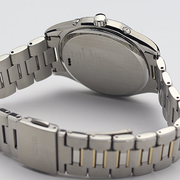 1円～◎美品◎SEIKO セイコー ドルチェ メンズ 電波ソーラー SADZ099 