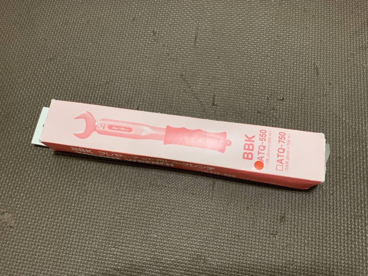 BBK ATQ-550 フレアナット用トルクレンチ 1/2用 26mm 55Nm エアコン 冷媒管 工事_1