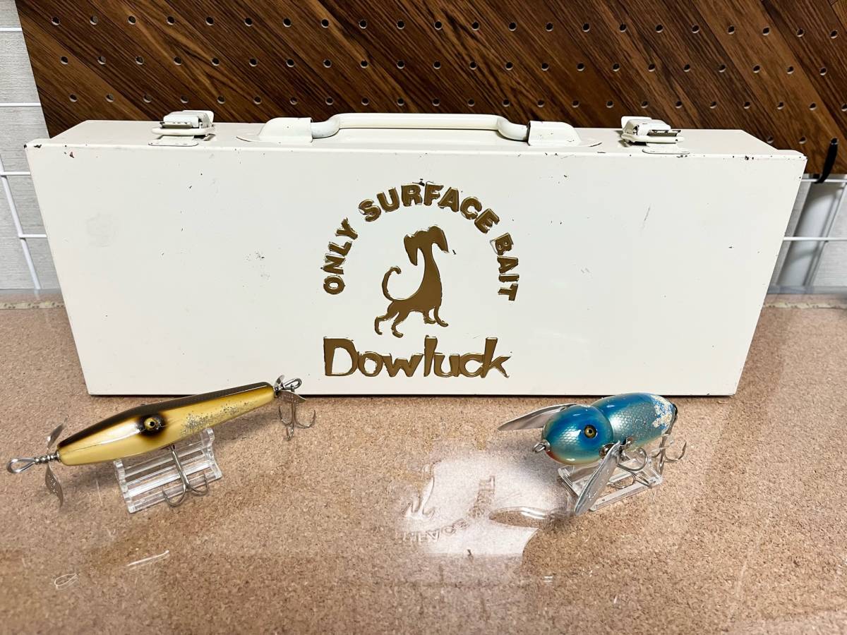 道楽ベイタッシュケース ルアー付き dowluck トップウォーター 道楽