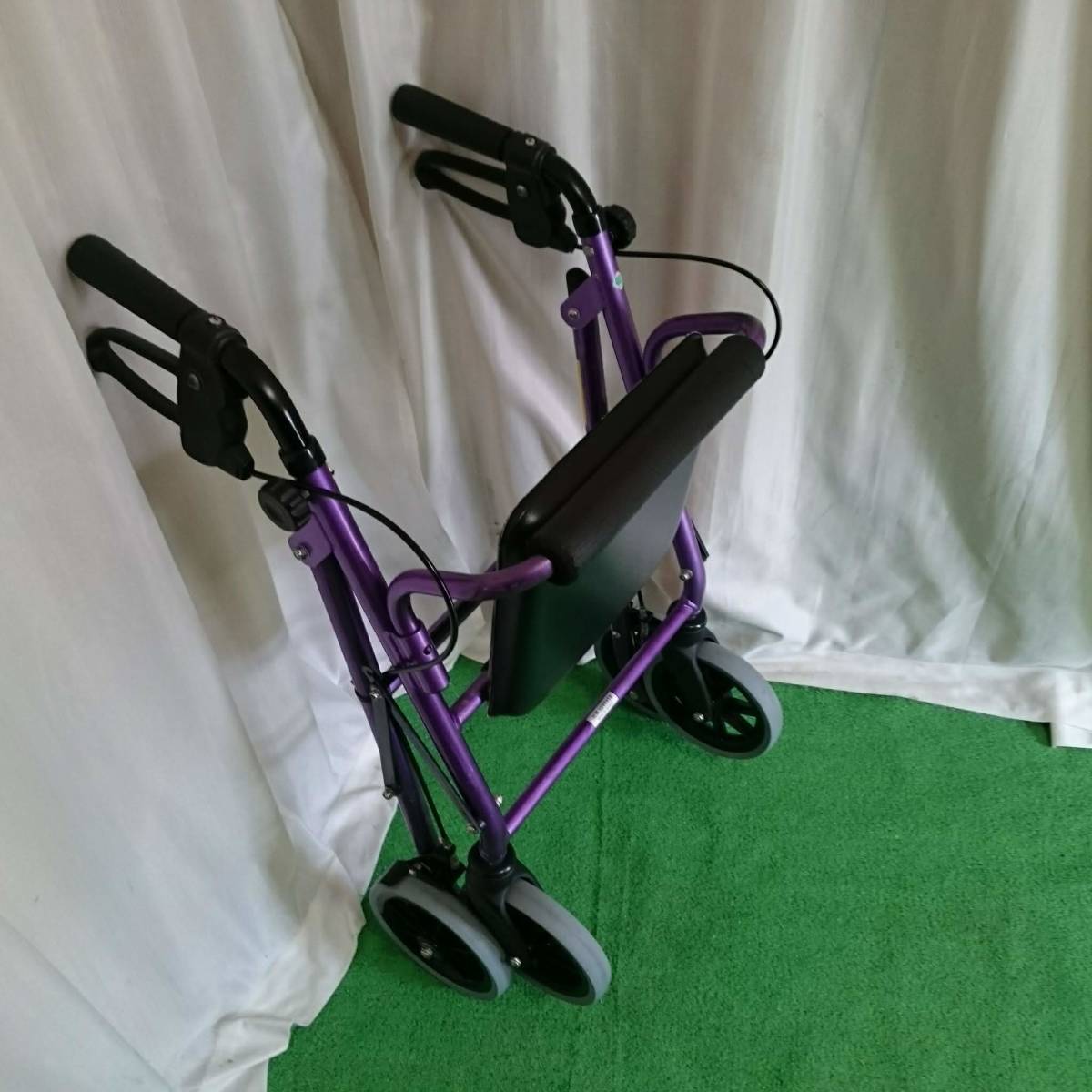 歩行器 ハッピーミニ 歩行車 中古 ヒューマンケア 竹虎 Aランク竹虎 