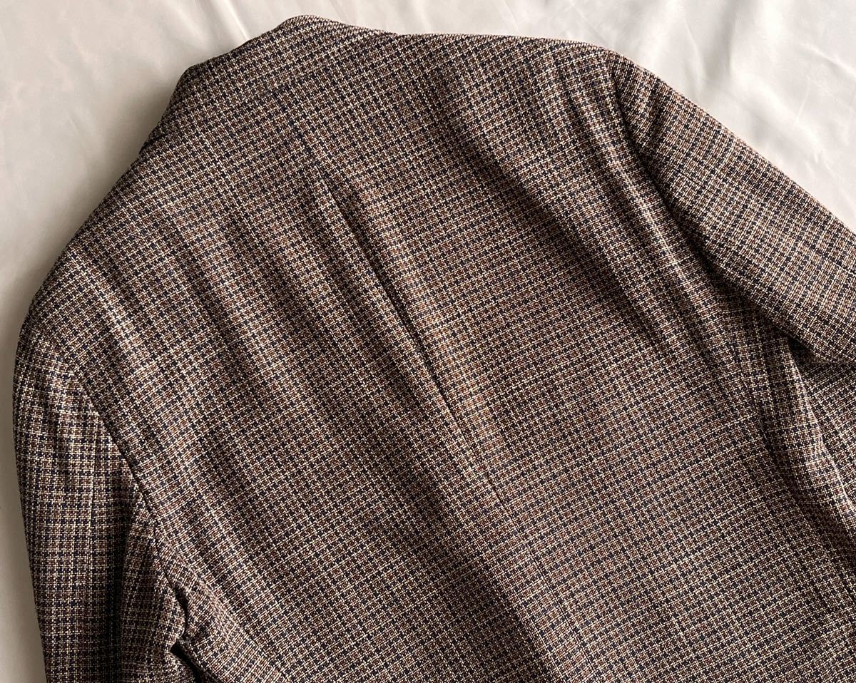 <極美品>LARDINI 新ロゴ ベージュ ウール スーツ サイズ46 LARDINI 新ロゴ ラルディーニ サイズ 48 テーラードジャケット