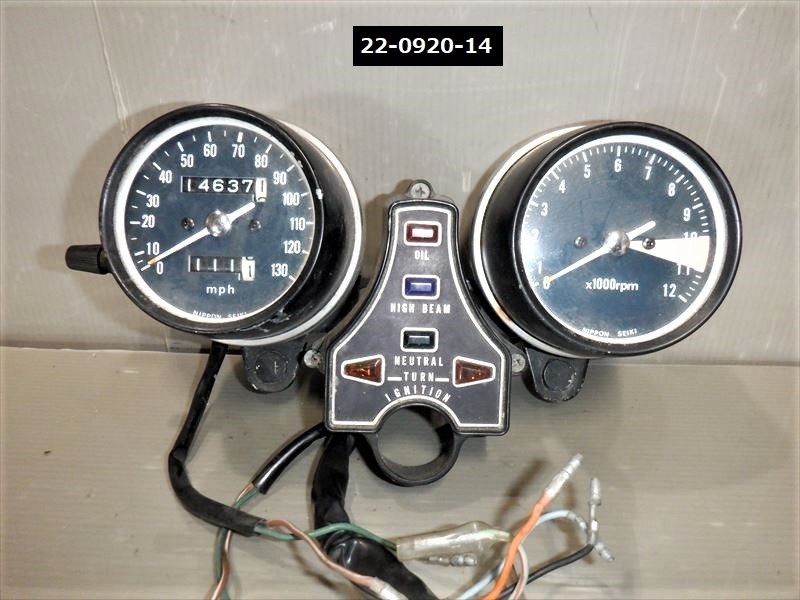 ヨンフォア CB400FOUR ホンダCB400Fメーター・タコメーターセット 400F