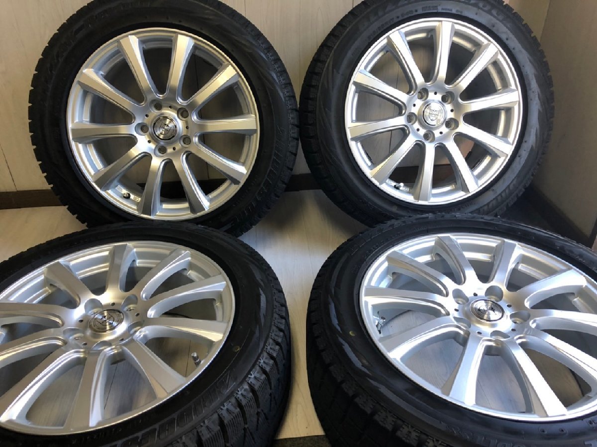 12809】オデッセイ RC1 17インチスタッドレスタイヤセット 215/55/R17